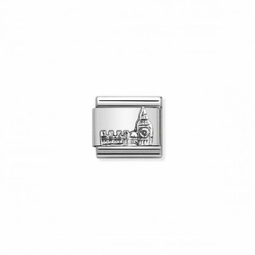 Nomination Composable Link Big Ben, Silver