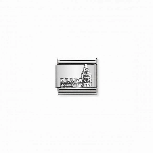 Nomination Composable Link Big Ben, Silver