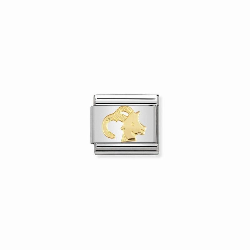 Nomination Composable Link Capricorn, 18K Gold