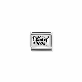 Nomination Composable Link Class of 2024, Silver