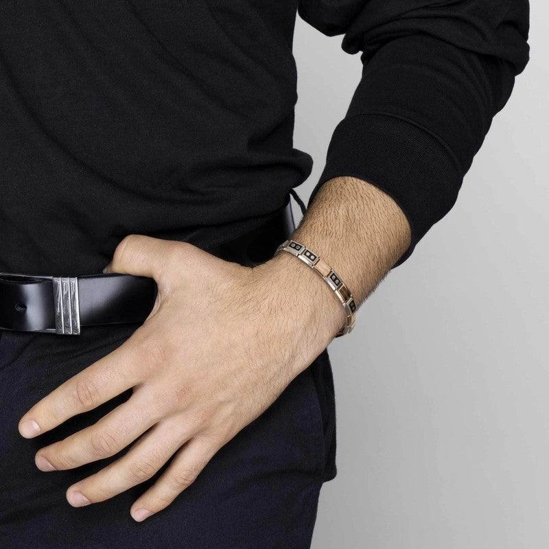 Nomination Composable Link Dad, 9K Rose Gold