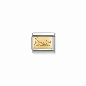 Nomination Composable Link Grandad, 18K Gold
