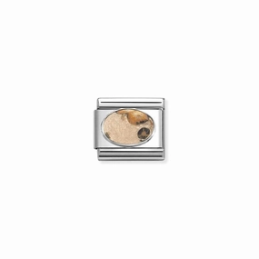 Nomination Composable Link Jasper Stone, Silver