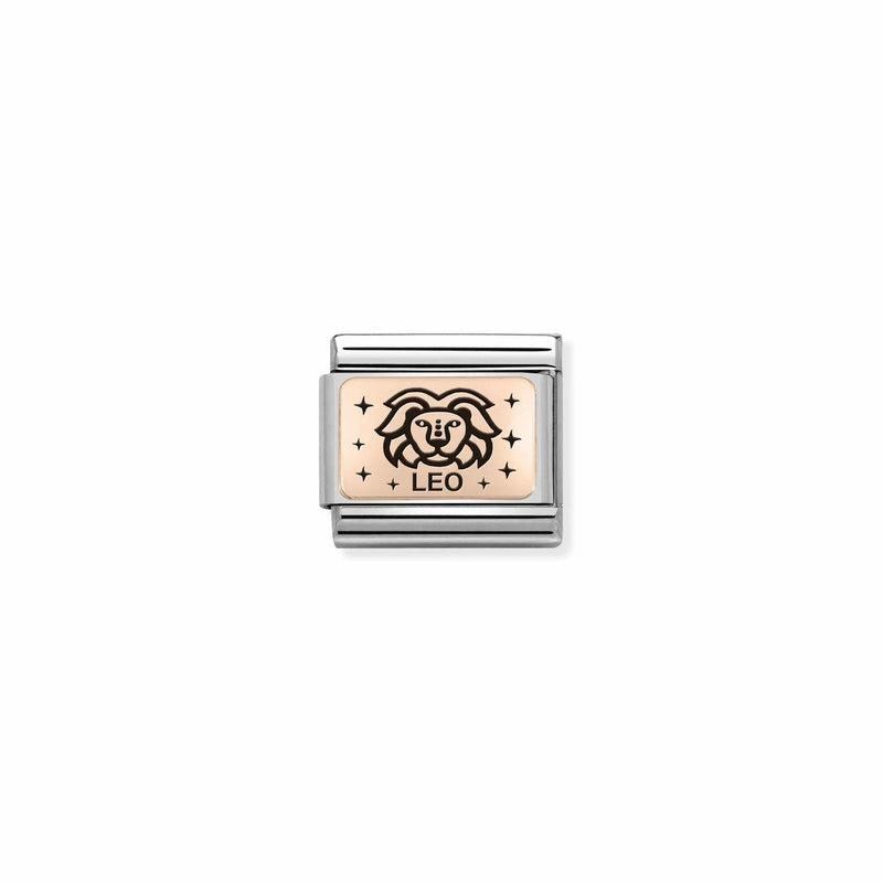 Nomination Composable Link Leo, 9K Rose Gold