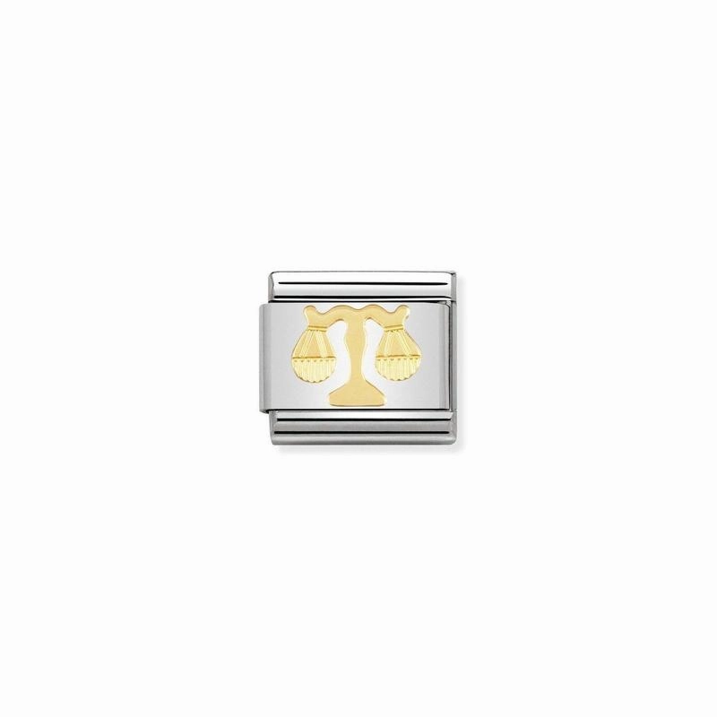 Nomination Composable Link Libra, 18K Gold