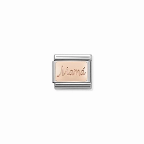 Nomination Composable Link Mama, 9K Rose Gold