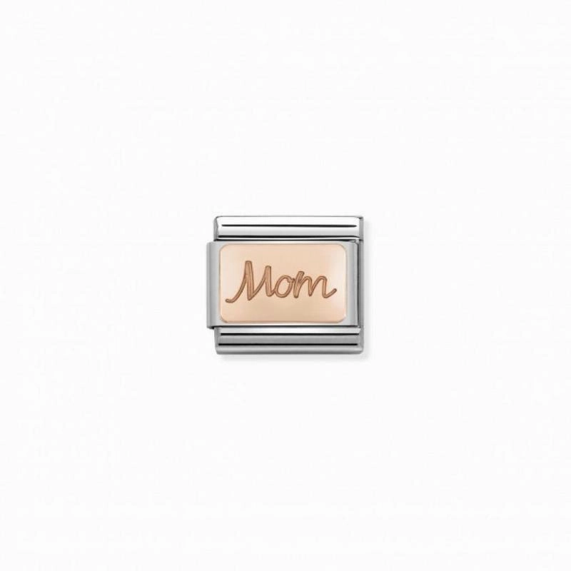 Nomination Composable Link Mom, 9K Rose Gold