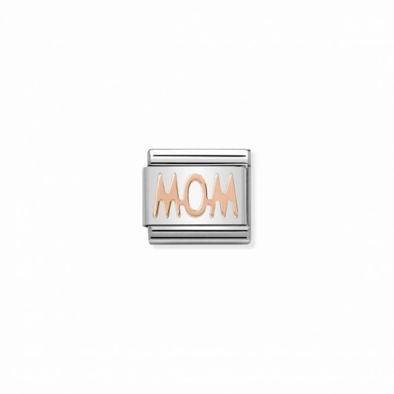 Nomination Composable Link Mom, 9K Rose Gold