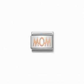 Nomination Composable Link Mom, 9K Rose Gold