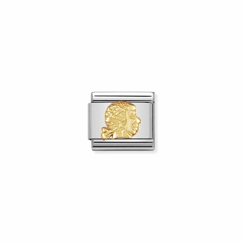 Nomination Composable Link Mozart, 18K Gold
