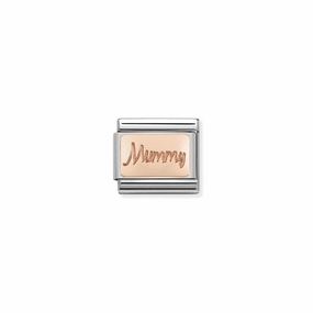 Nomination Composable Link Mummy, 9K Rose Gold