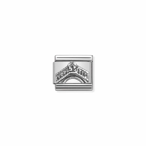 Nomination Composable Link Rialto Bridge, Silver