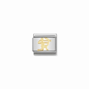 Nomination Composable Link Sagittarius, 18K Gold