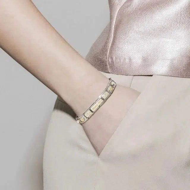 Nomination Composable Link Sleigh, 18K Gold & Enamel