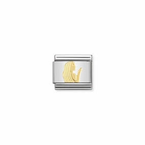 Nomination Composable Link Virgo, 18K Gold