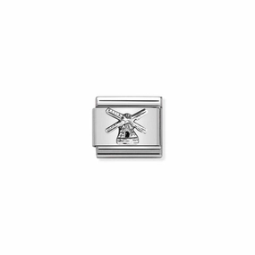Nomination Composable Link Windmill, Silver