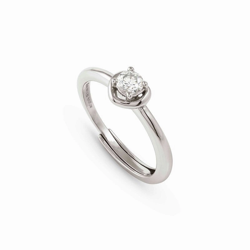 Nomination CosmicLove Ring, Heart, Cubic Zirconia, Sterling Silver