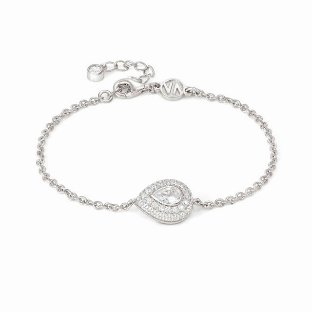 Nomination Domina Bracelet, Drop, Pave, Cubic Zirconia, Silver