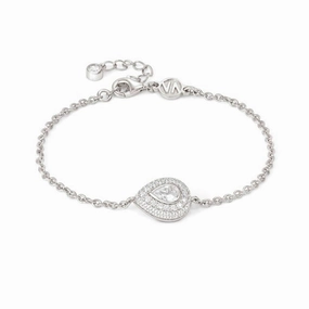 Nomination Domina Bracelet, Drop, Pave, Cubic Zirconia, Silver