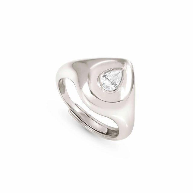 Nomination Domina Ring, Drop, Cubic Zirconia, Silver