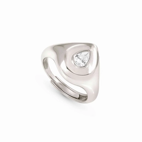Nomination Domina Ring, Drop, Cubic Zirconia, Silver