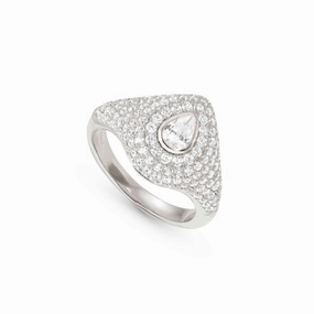 Nomination Domina Ring, Drop, Cubic Zirconia, Sterling Silver