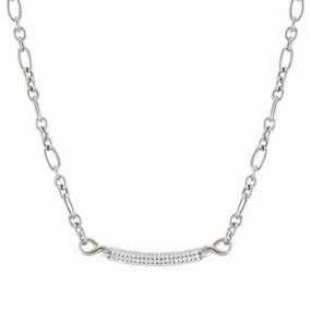 Nomination Endless Necklace With Bar With Stones