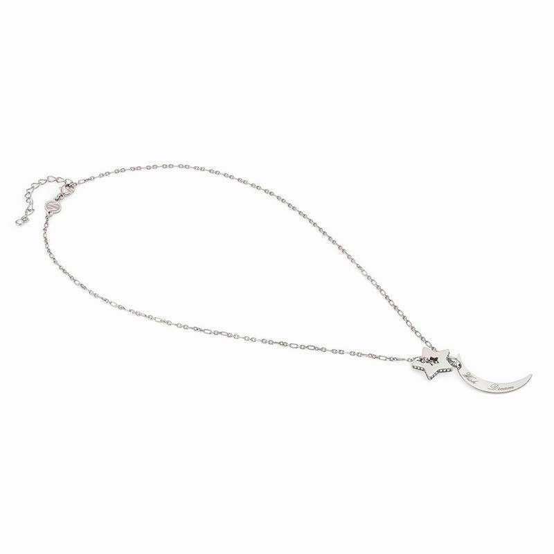 Nomination Essentials CZ Star / Moon Necklace