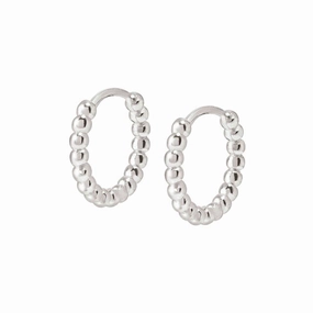 Nomination Lovecloud Earrings, Circle, Cubic Zirconia, Silver