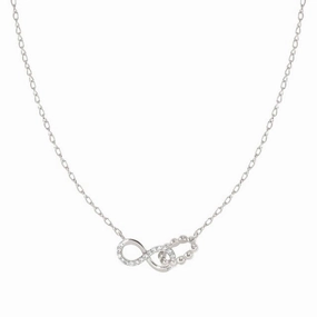 Nomination LOVECLOUD NECKLACE, INFINITY SYMBOL WITH STONES