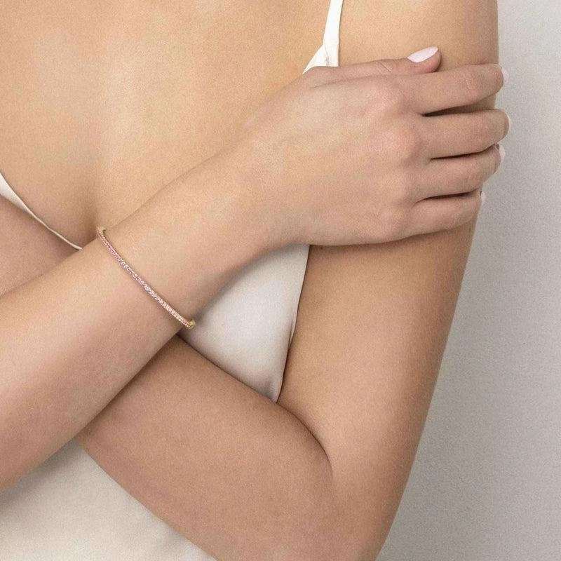 Nomination Lovelight Bracelet, Light Pink Stones