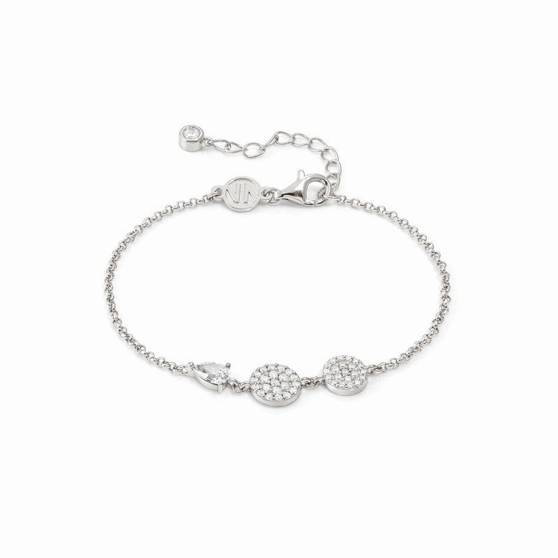 Nomination Lucentissima Bracelet, Circle, Cubic Zirconia, Silver