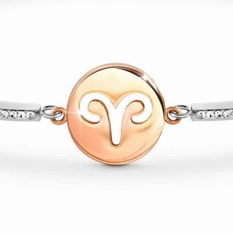 Nomination Milleluci Zodiac Bracelet, Aries, Rose Gold