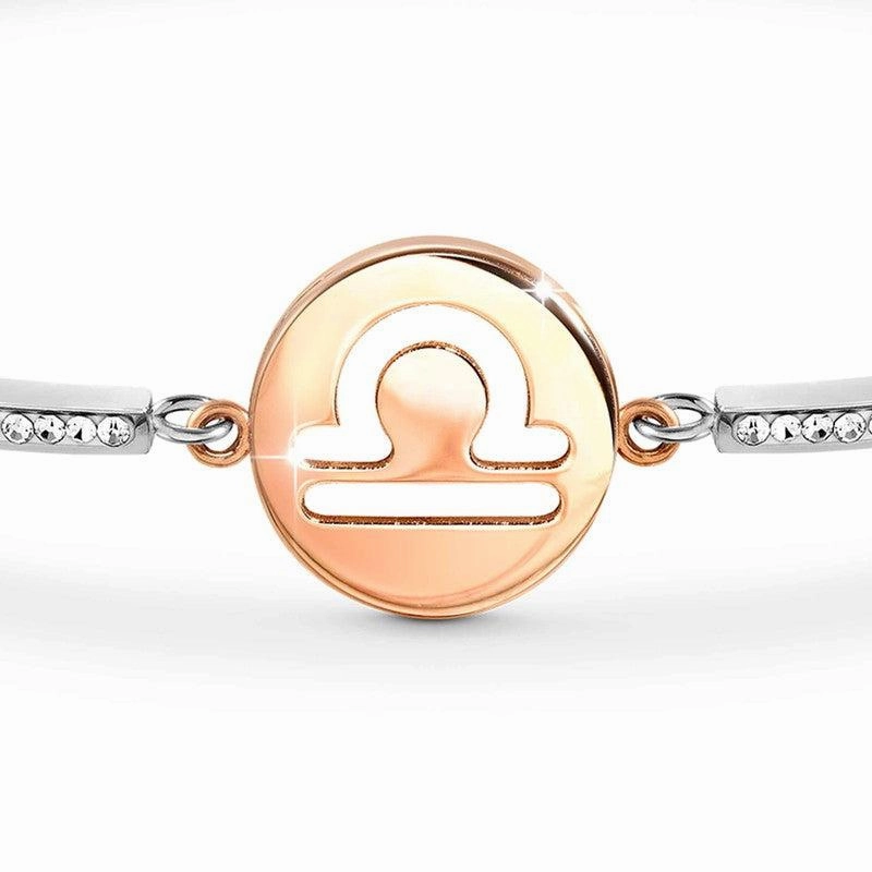 Nomination Milleluci Zodiac Bracelet, Libra, Rose Gold