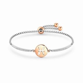 Nomination Milleluci Zodiac Bracelet, Pisces, Rose Gold