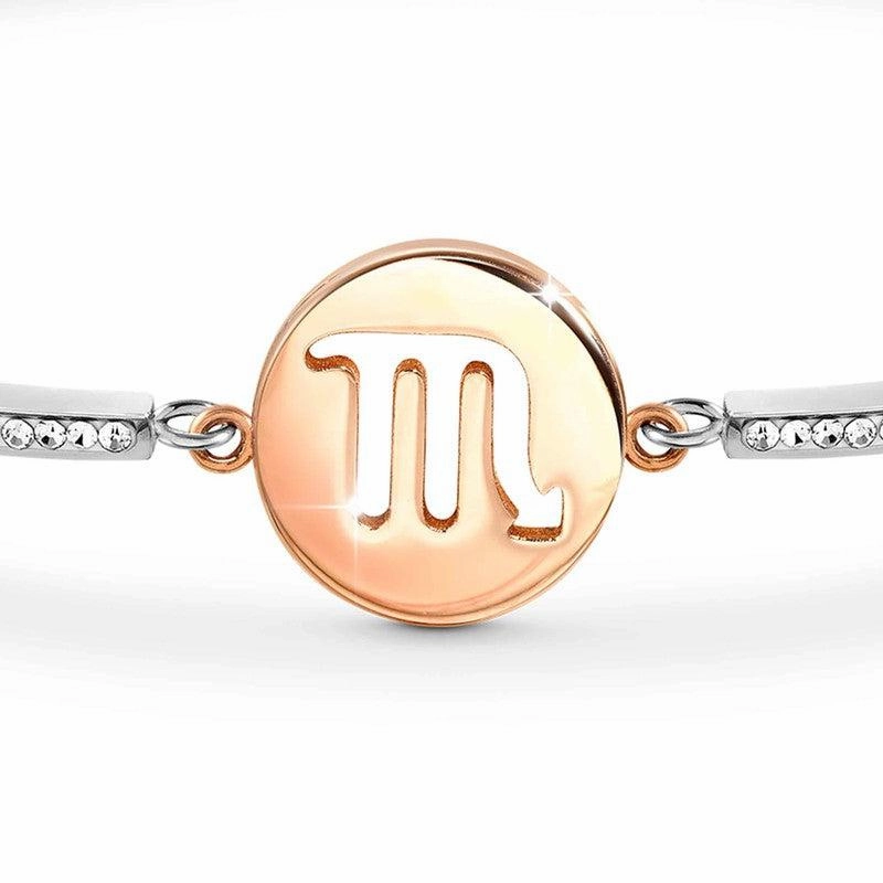 Nomination Milleluci Zodiac Bracelet, Scorpio, Rose Gold
