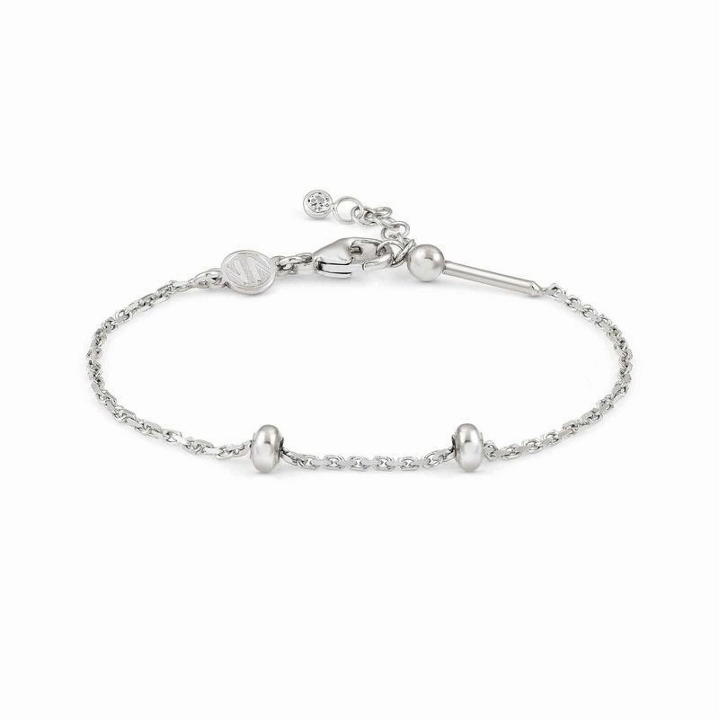 Nomination SeiMia Bracelet, Link & Ball, Silver