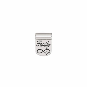 Nomination SeiMia Pendant, Family Plate, Silver