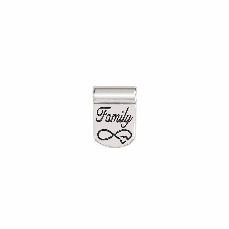 Nomination SeiMia Pendant, Family Plate, Silver