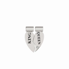 Nomination SeiMia Pendant, King And Queen, Cubic Zirconia, Silver