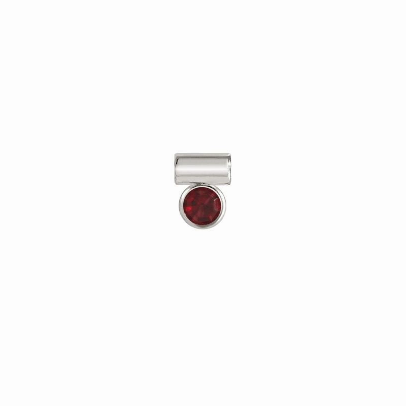 Nomination SeiMia Pendant, Red Cubic Zirconia, Silver
