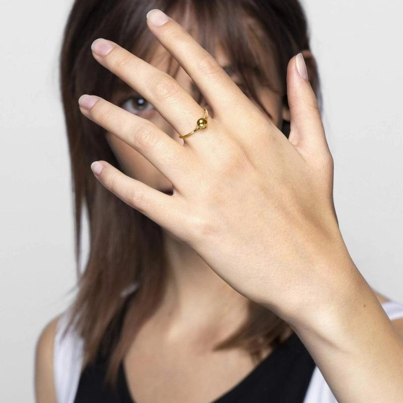 Nomination Soul Ring, Central Detail, Silver