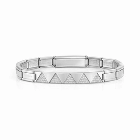 Nomination Stainless Steel Trendsetter Bracelet With Stones