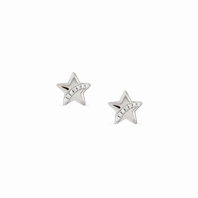 Nomination Sweetrock Earrings, Star, Silver