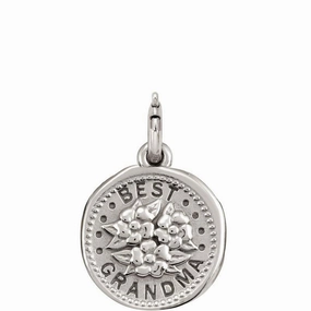 Nomination Wishes Best Grandma Pendant