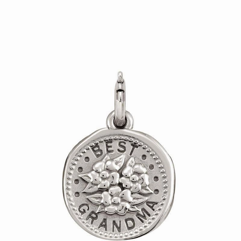 Nomination Wishes Best Grandma Pendant