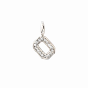 OSU Block "O" Charm with Diamonds