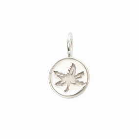 OSU Buckeye Leaf Charm