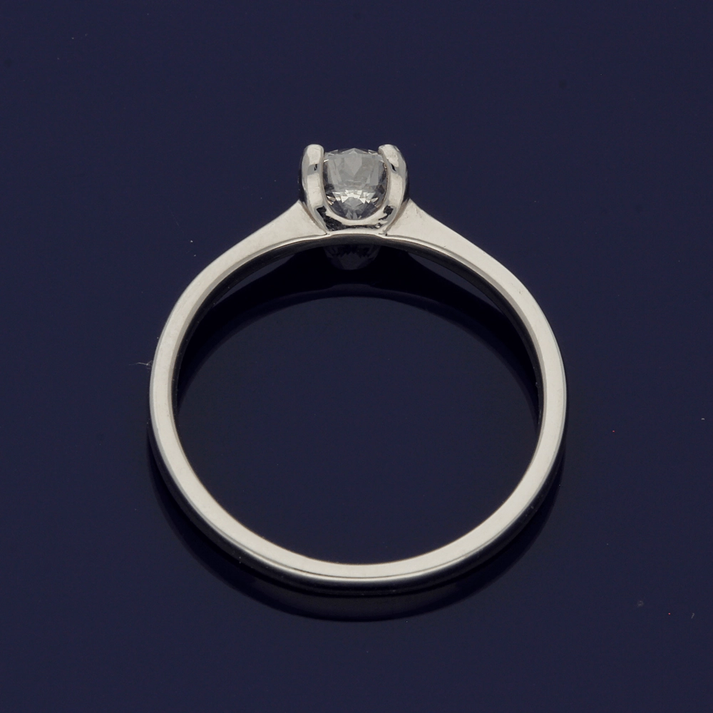 Platinum 0.50ct Certificated Round Brilliant Cut Diamond Solitaire Ring?