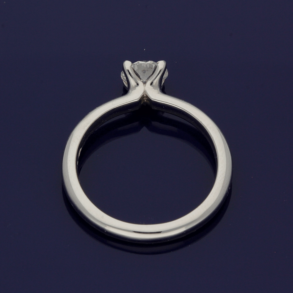 Platinum 0.70ct Certificated Round Brilliant Cut Diamond Solitaire Ring????????